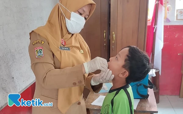 Thumbnail Berita - Waspada KLB, Dinkes Kabupaten Malang Imunisasi PIN Polio Sasar 295.751 Anak
