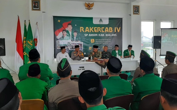 Thumbnail Berita - Gelar Rakercab IV, GP Ansor Kabupaten Malang Siap Bersinergi dan Berkolaborasi