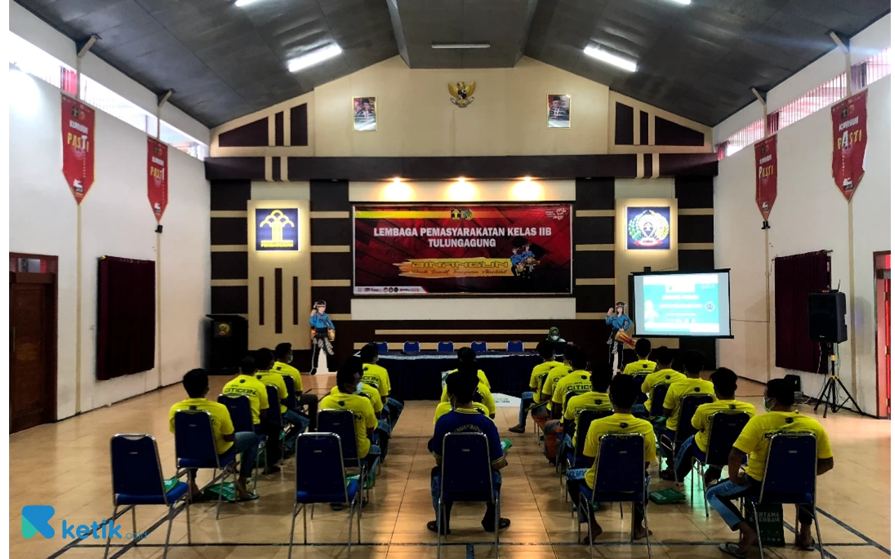 Foto Suasana pelatihan Citicon di Lapas Kelas II B Tulungangung. (Foto: dok. Citicon)