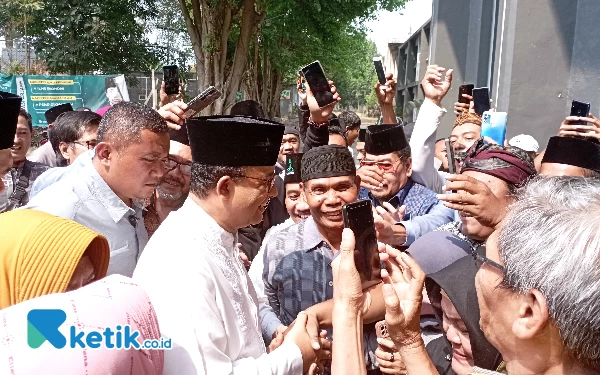 Hadir di Jombang, Para Relawan Sambut Anies Baswedan dengan Teriakan "Presiden 2024!"