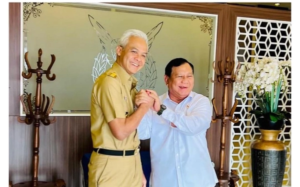 Thumbnail Berita - Menakar Peluang Prabowo Berduet dengan Ganjar di Pilpres 2024