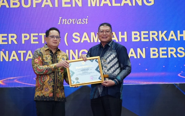 Inovasi Samber Petir Pemkab Malang Raih Inotek Award Berpredikat Terinovatif I