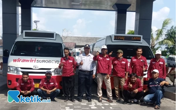 Wira Wiri Surabaya Melayani Warga Silaturahmi  Lebaran 