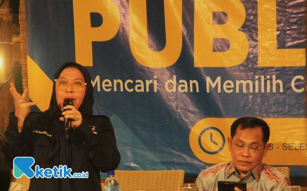Dialog Publik Berseri RPS Mencari Bupati Sidoarjo Ideal; Ketua Nasdem: Kita Minim Paket Lengkap