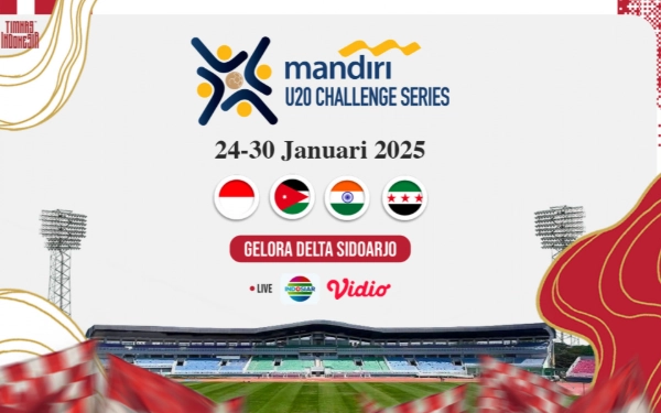 Thumbnail Berita - Jadwal Timnas Indonesia U-20 di Ajang Mandiri U-20 Challenge Series 2025