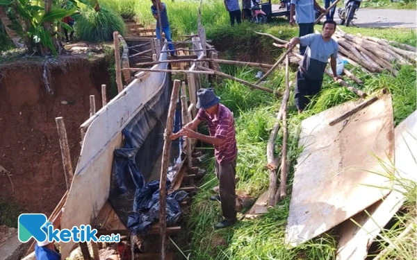 Thumbnail Irigasi Jebol, 300 Hektare Sawah di Abdya Terancam Kering