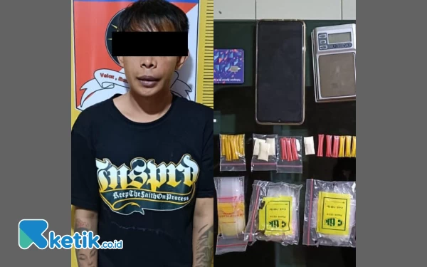 Thumbnail Berita - Selamatkan Generasi Muda dari Narkoba, Polres Malang Ringkus Pengedar 20 Paket Sabu
