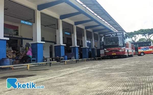 Puncak Arus Mudik Terlewati, Terminal Pacitan Kembali Lengang