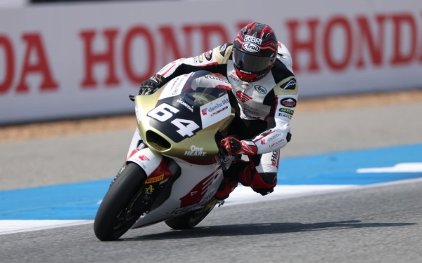 Foto Mario Aji pada ajang Moto2 GP Thailand, di sirkuit Buriram, 2 Maret 2025. (Foto: BRI)