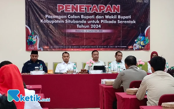 KPU Situbondo Resmi Tetapkan 2 Pasangan Calon Bupati dan Wakil Bupati di Pilkada 2024