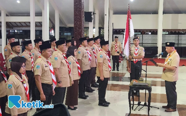 Pertama! Pramuka Jatim Resmi Miliki Saka Rintisan Praja Wibawa, Lahir dari Bumi Bondowoso