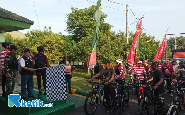 Jalin Keakraban, Forkopimda Kabupaten Malang Olahraga Bareng di Kodim 0818