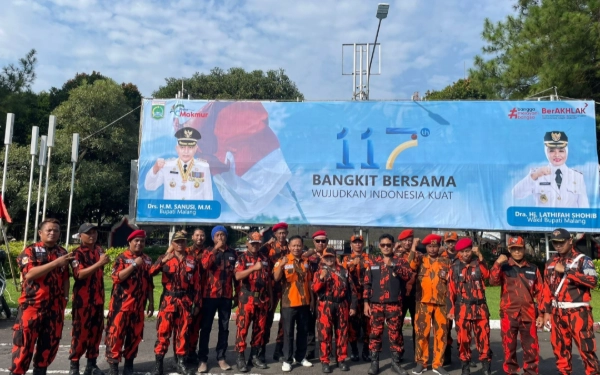 Thumbnail Berita - Maknai Harkitnas, Pemuda Pancasila Kabupaten Malang Siap Jadi Garda Terdepan Jaga NKRI