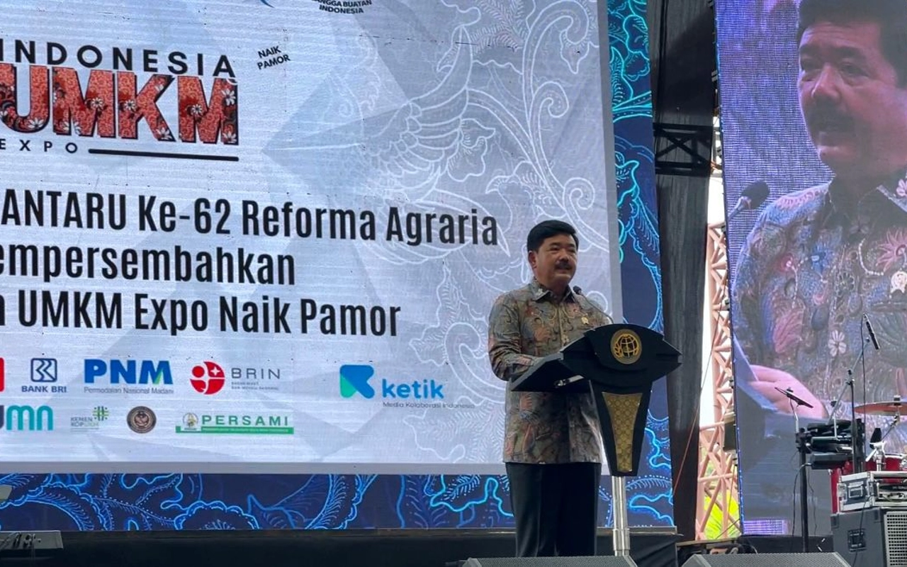 Thumbnail Berita - Masuk Agenda Nasional, Menteri ATR/BPN Buka Indonesia UMKM Expo 2022