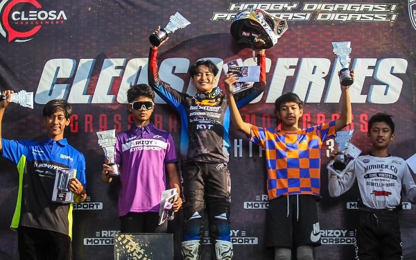 Kemenangan Emosional Sheva Ardiansyah, Juarai MX 125cc Cleosa Series 2023 Yogyakarta