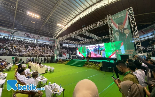 14 Ribu Orang Jadi Saksi PBB Dukung Prabowo Subianto di Surabaya